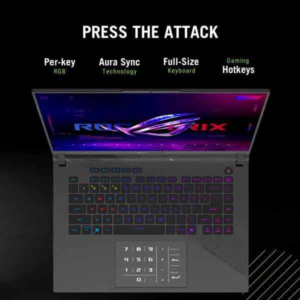 Asus ROG Strix G16 16-Inch Gaming Laptop | Ryzen 9 9955HX3D, RTX 5070 Ti, 32GB RAM, 1TB SSD | FixmanHub