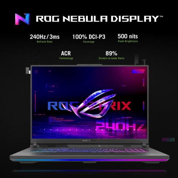 Asus 18” ROG Strix G18 Gaming Laptop – AMD Ryzen 9 8940HX – NVIDIA GeForce RTX 5070 – 16GB RAM / 1TB SSD – Windows 11 Home